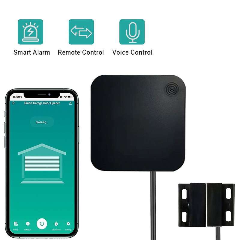 Tuya Wifi Garage Door Switch Intelligent Garage Door APP Remote Conrtrol Wireless Controller Work fo
