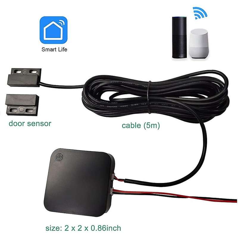 Tuya Wifi Garage Door Switch Intelligent Garage Door APP Remote Conrtrol Wireless Controller Work fo