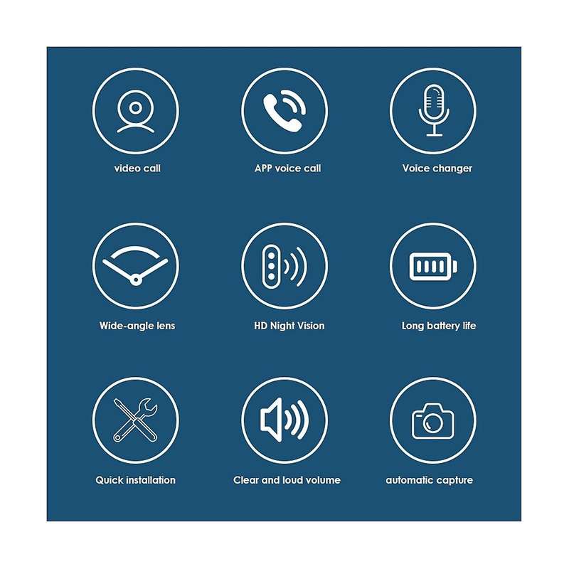Tuya Wireless Video Doorbell WiFi 2.4G Digital Video Intercom Waterproof Electronic Doorman 1080P Ho