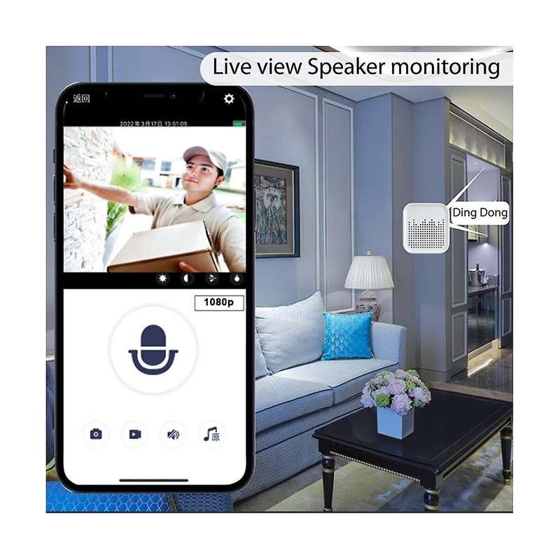 Tuya Wireless Video Doorbell WiFi 2.4G Digital Video Intercom Waterproof Electronic Doorman 1080P Ho