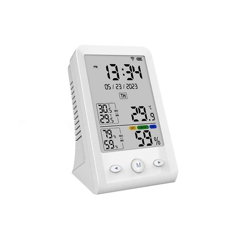 Tuya Wifi Temperature Humidity Sensor Hygrometer Thermometer for Babyroom Bedroom