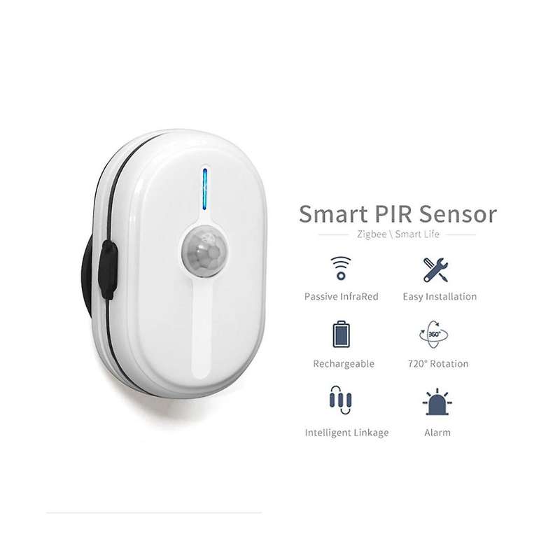 Tuya Zigbee 3.0 Smart PIR Motion Sensor Human Motion Sensor Smart Home Detector Home Security for Tu