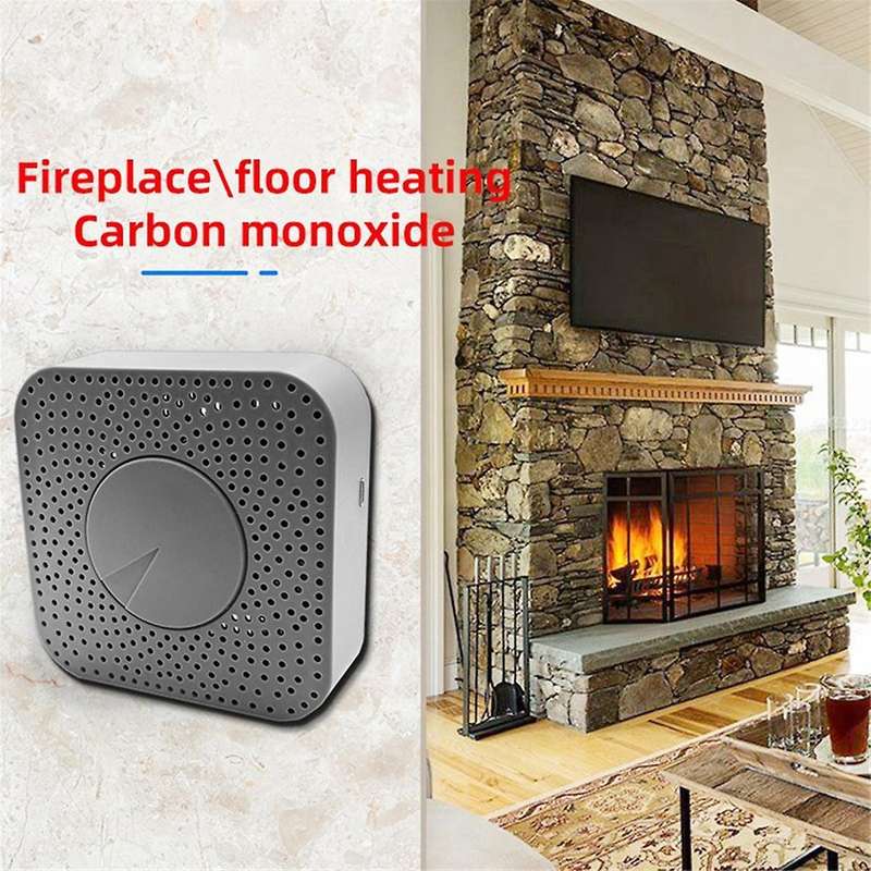 Tuya ZigBee Carbon Monoxide CO Alarm Detector Support Remote APP Control Alarm Function
