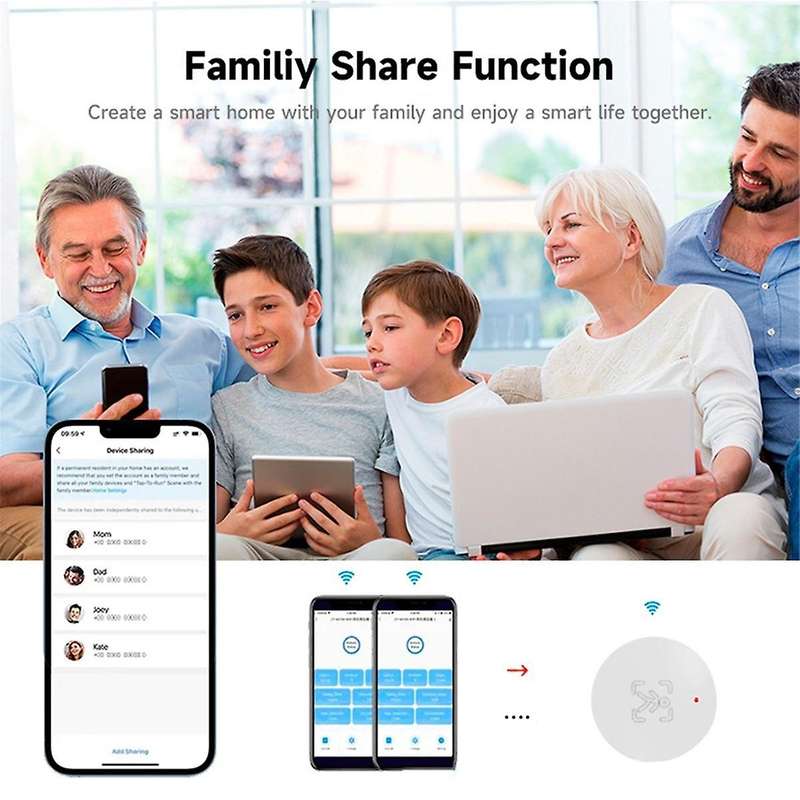 Tuya Zigbee Human Presence Sensor Motion Sensor 24G Radar Detection Smart Home Remote Control Securi