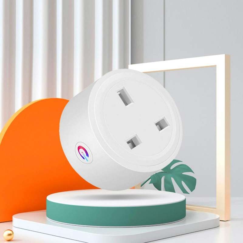 Tuya Zigbee Smart Socket 16a Home Powers Monitor Powers Outlet Smart Life Voice Control Timing Diy