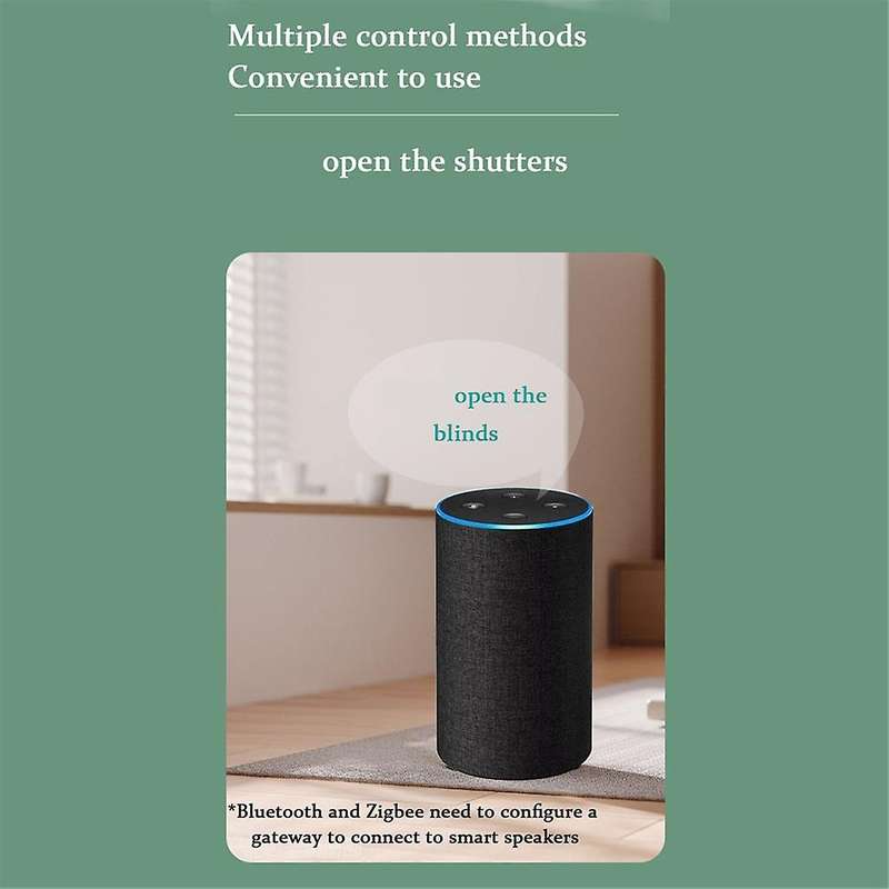 Tuya Zigbee Smart Blind Motor Driver+gateway+solar Panel Automatic Electric Roller Shutter Shadow Li