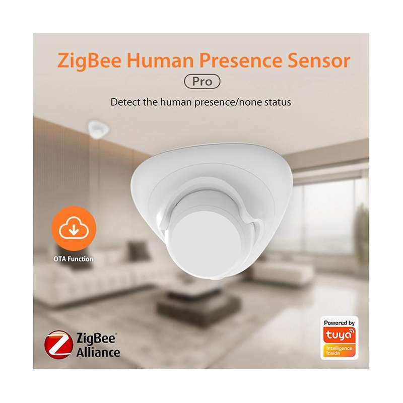 Tuya Zigbee Wifi Human Presence Detector 24Ghz Radar Detector Microwave Wireless