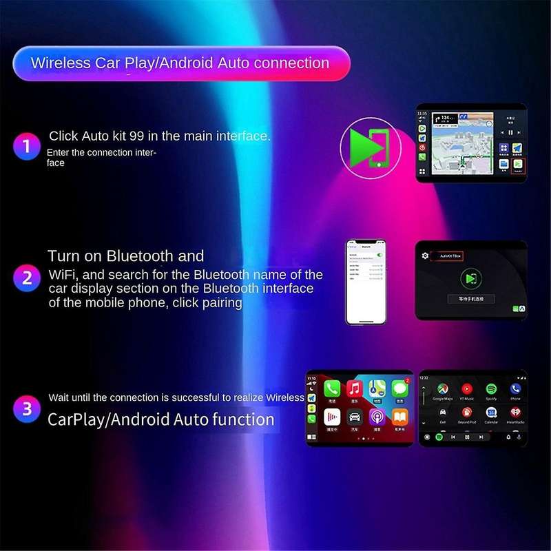 Tv Box SDM660 Qualcomm 8 Core Android 13 CarPlay Android Auto Wireless Adapter Support Online Video