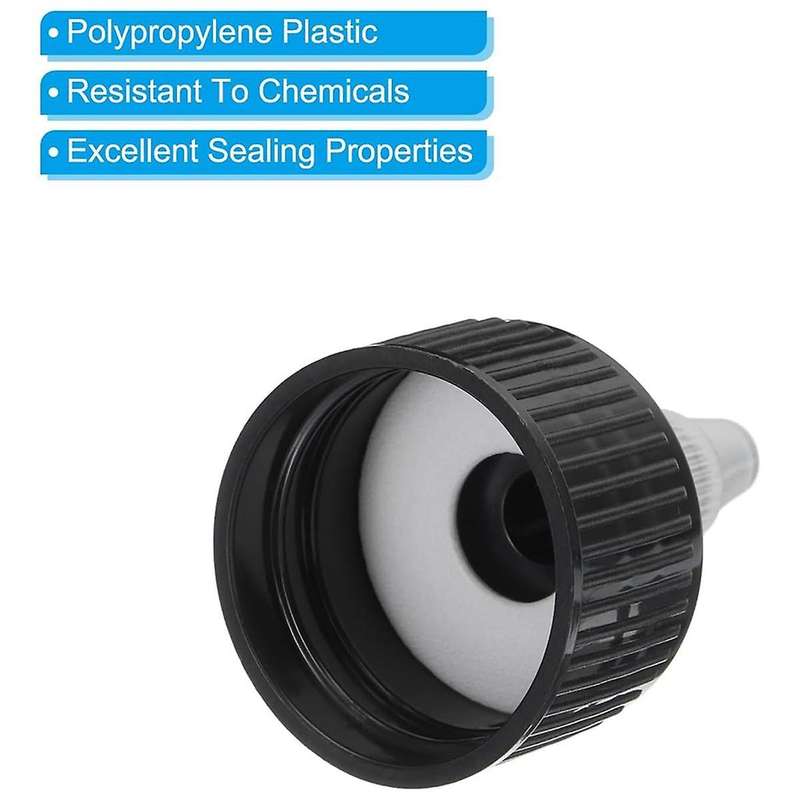Twist Bottle Caps, 50Pcs 28-410 Squeeze Bottle Cap Replacement Caps for Water Glue Dispensing Bottle