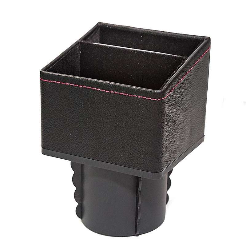 Type A Car Center Control Storage Box Square Container Cup Holder Pocket Console Pocket Seat Catcher