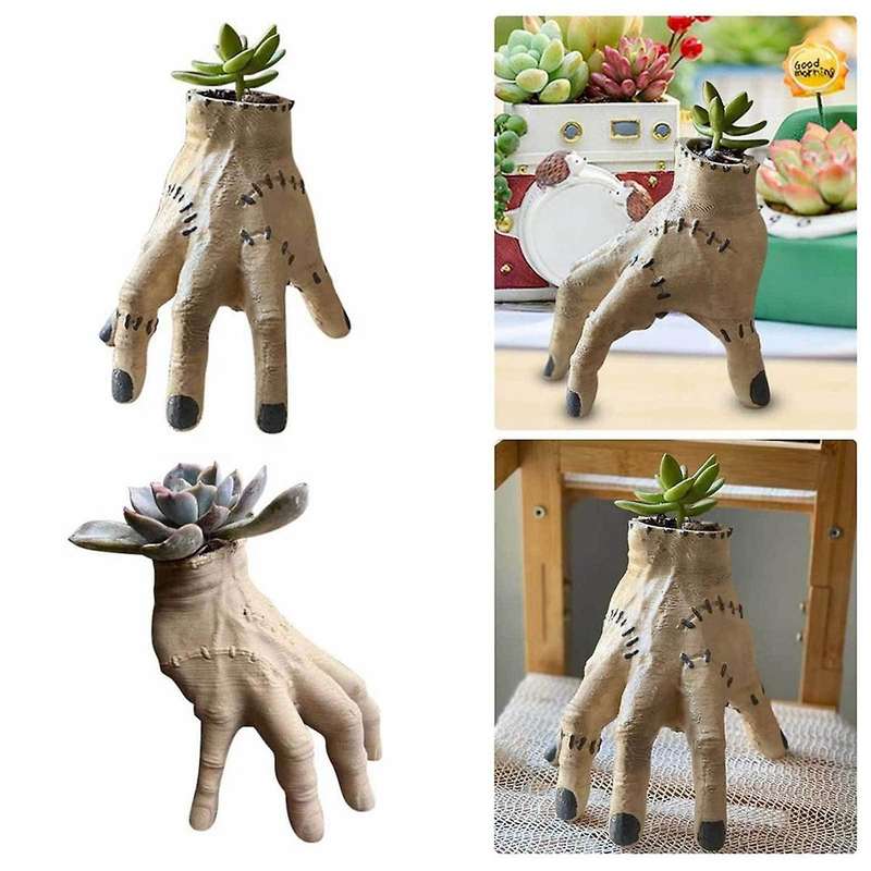 Type A Addams Family Broken Hand Planter Outdoor Gardening Supplies Outdoor Garden Patio Outfits