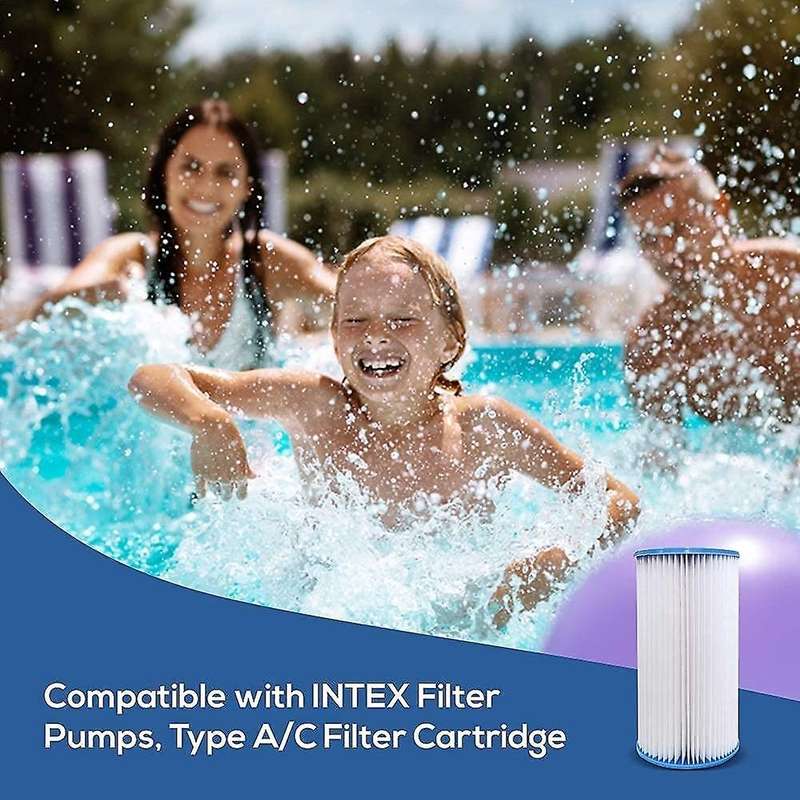 Type A Replacement Filter Compatible for Pools, Replacement Filter for 29000, 6 Pack