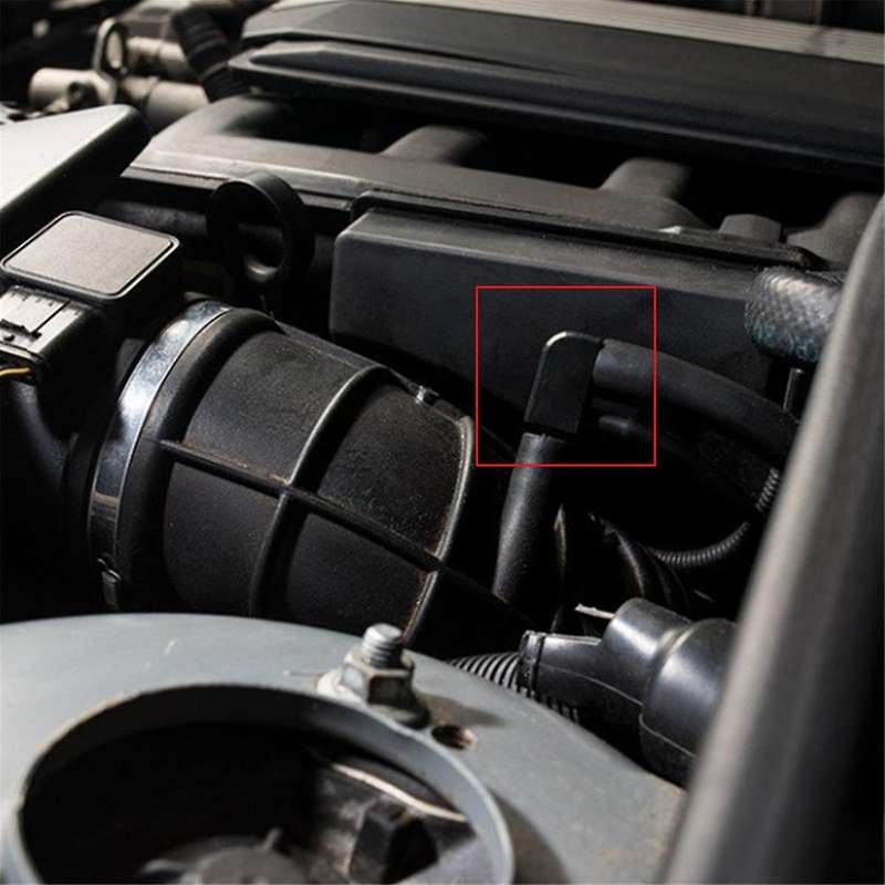 Type F Air Hose Connector Car Intake Hose Connector 13327503677 for E39 E46 Z3 M54