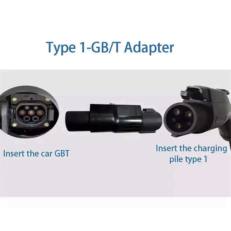Type1 to Gbt Adapter 32a 1p/ This Adapter Use to Charge Gbt Electric Car Charger On J1772 Type 1 Ev