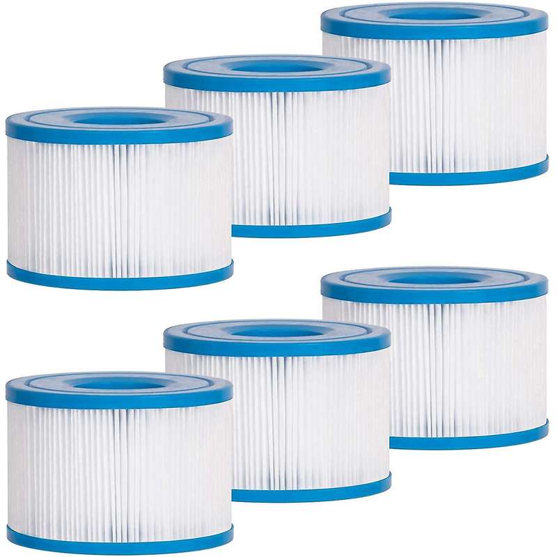 Type Filters Hot Tub Replacement, Swimming Pool Filters Cartridge for 29001e Filter Cartridge, 6 Pa