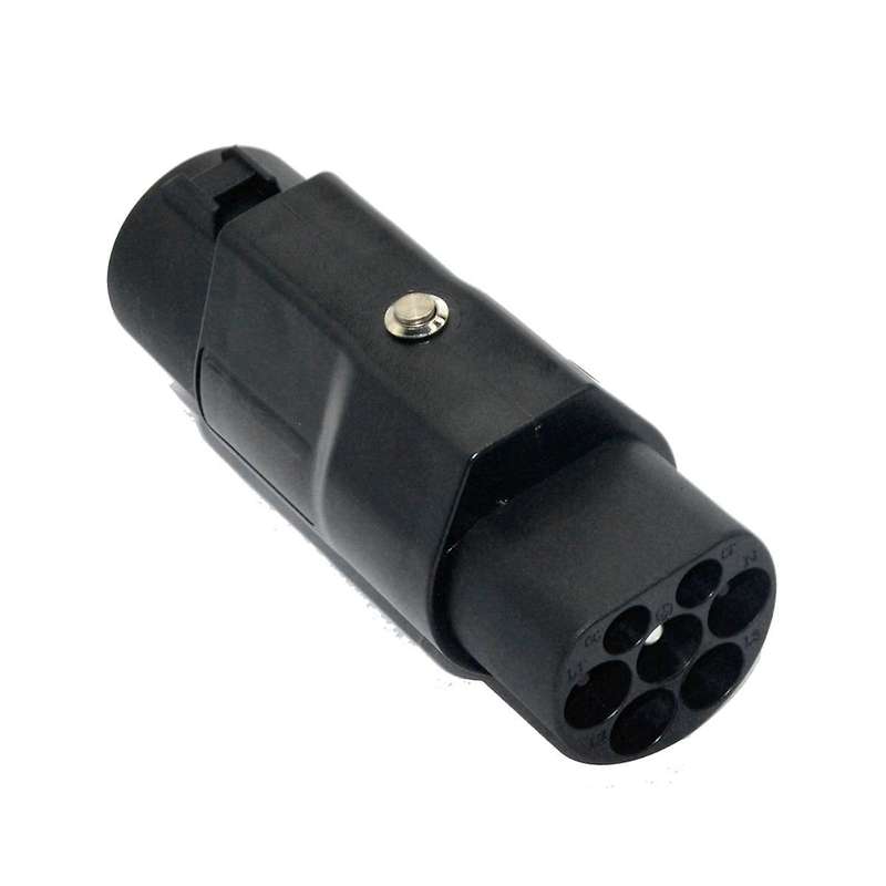 Type1 to GBT Adapter 32A 1P/ This Adapter Use to Charge GBT Electric Car Charger on J1772 Type 1 EV