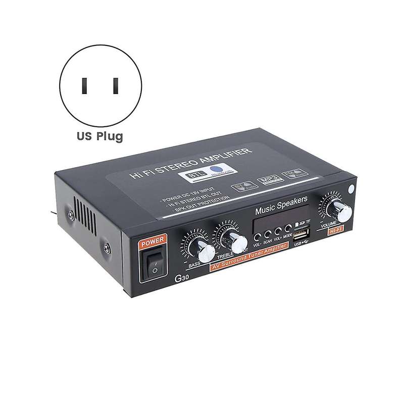 U.s. Regulations G30 Digital Power Amplifier 800w Power Audio Amplifier General Car Supplies Us Plug