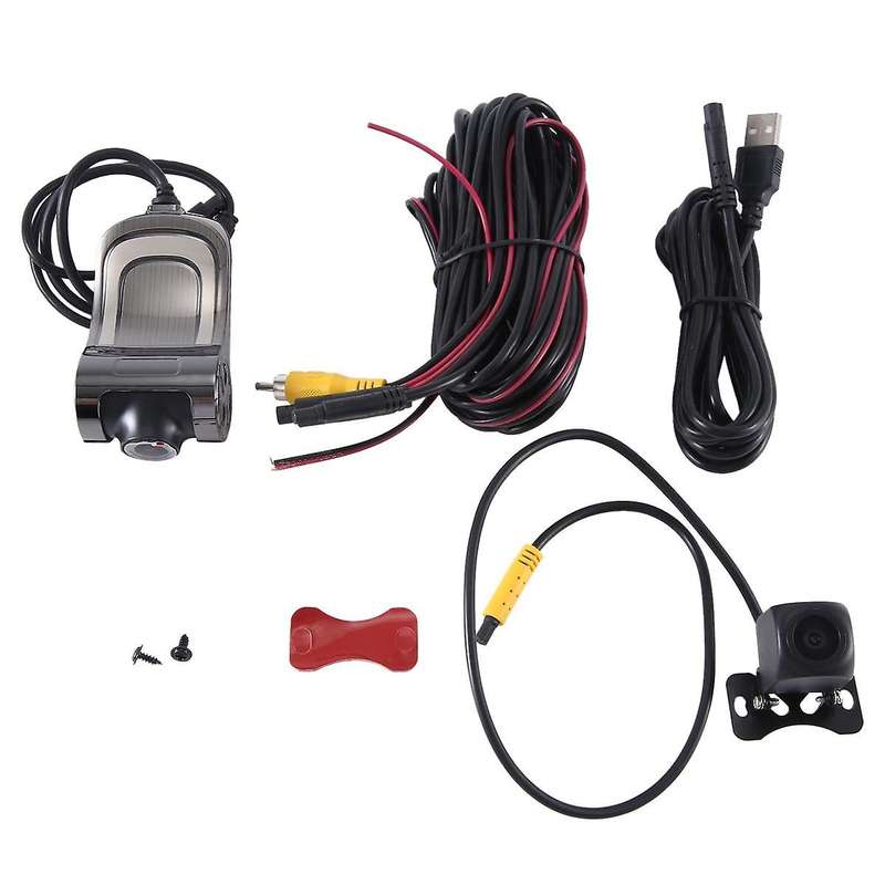 U6 Front and Rear Dual Recording Cameras Hd Driving Recorder Adas Reversing Visual General Car Supp