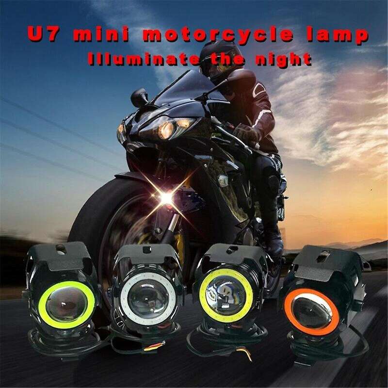 U7 Electric Scooter LED Spotlight Highlight Flashing Angel Eyes Motorcycle LED Light for Electric Sc