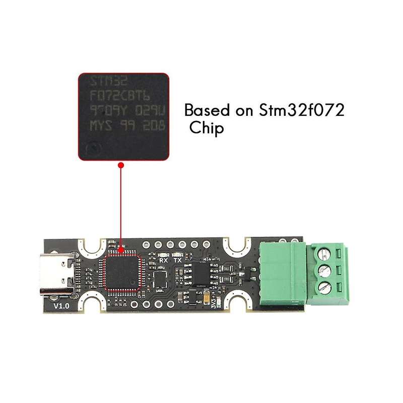 Ucan Board Based On Stm32f072 Usb to Can Adapter Support with Canable / Candlelight / Klipper Firmw