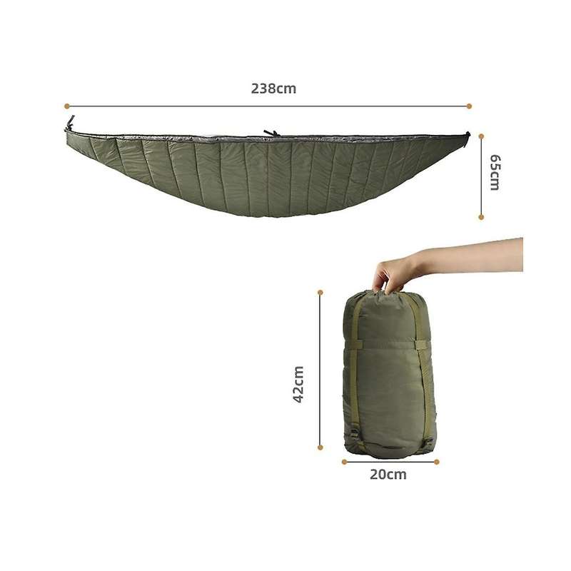 Ultralight Outdoor Camping Hammock Portable Warm Blanket Hammock Portable Outdoor Camping Sleeping