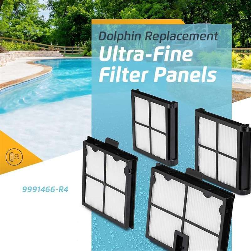 Ultra-Fine Filter 9991466-R4 Replace for Dolphin Robotic Pool Cleaners Active 10, Active 15, Advanta