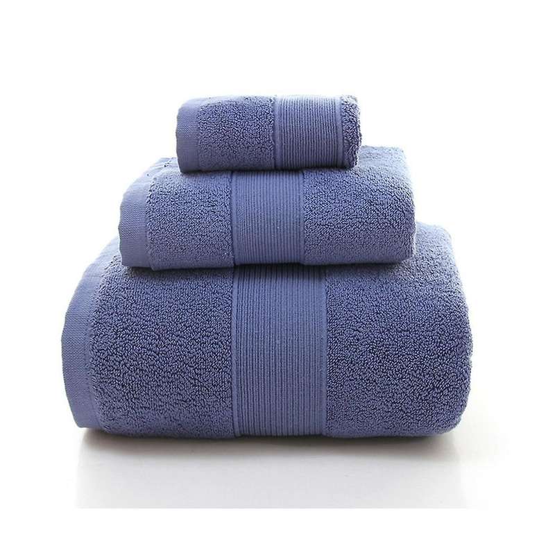 Ultra Soft 6 Pack Towel Set, Contains 2 Bath Towels, 2 Hand Towels & 2 Washcloths, Highly Absorbant