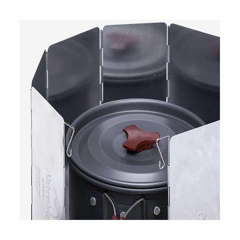 Ultralight Outdoor Foldable Wind Shield Camping Stoves Windshield Foldable Gas Cookers Wind Deflec