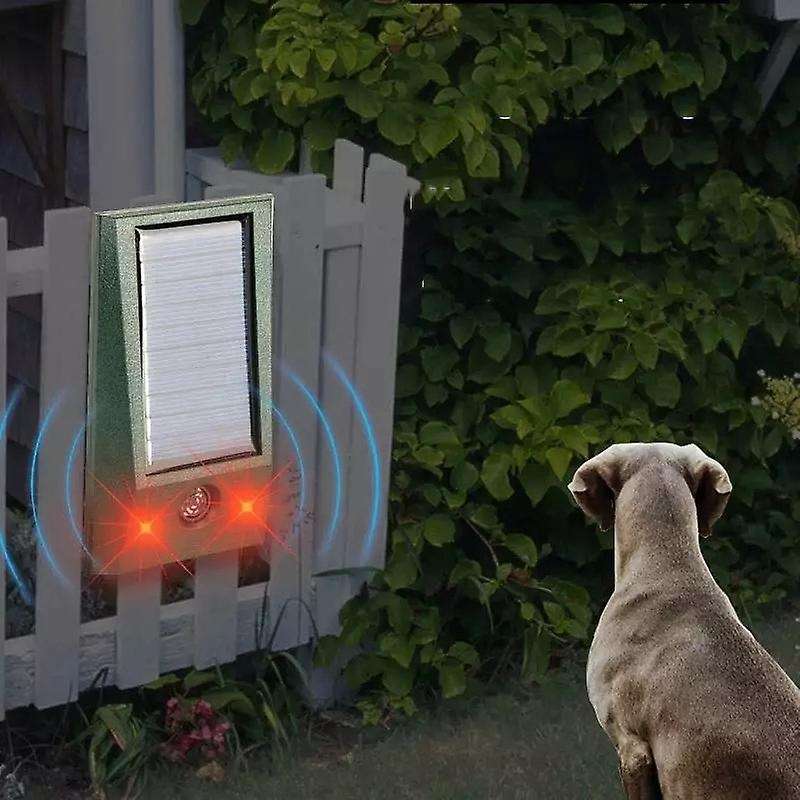 Ultrasonic Animal Outdoor Bird Repellent with Motion Strobe and Intruder Alarm
