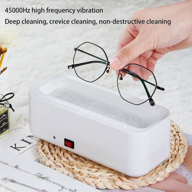 Ultrasonic Cleaning Machine 45000Hz High Frequency Vibration Wash Cleaner Washing Jewelry Glasses Wa