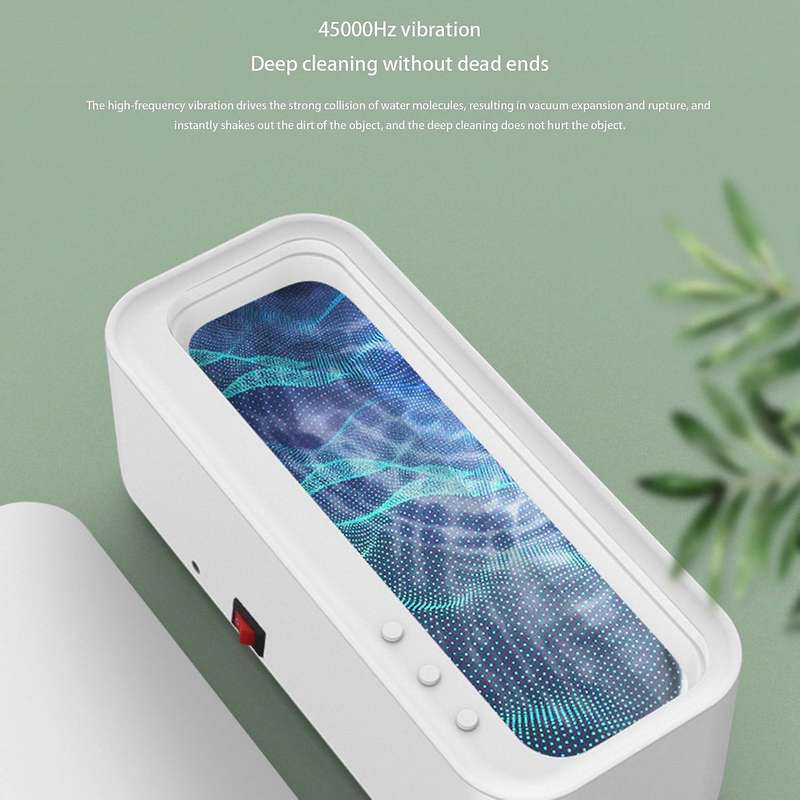 Ultrasonic Cleaning Machine 45000Hz High Frequency Vibration Wash Cleaner Washing Jewelry Glasses Wa