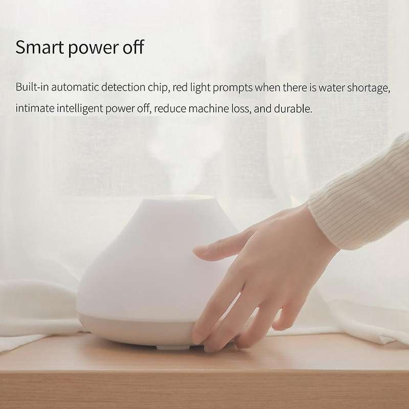 Ultrasonic Humidifier Rechargeable Air Diffuser Aromatherapy Night Light Mute Mist Timing Humidifier