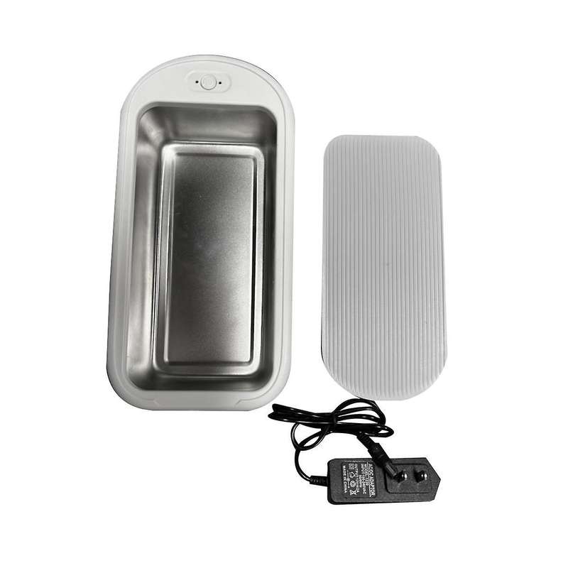 Ultrasonic Jewelry Cleaner for All Jewelry, Portable 45khz and Low Noise Ultrasonic Machine for Jew