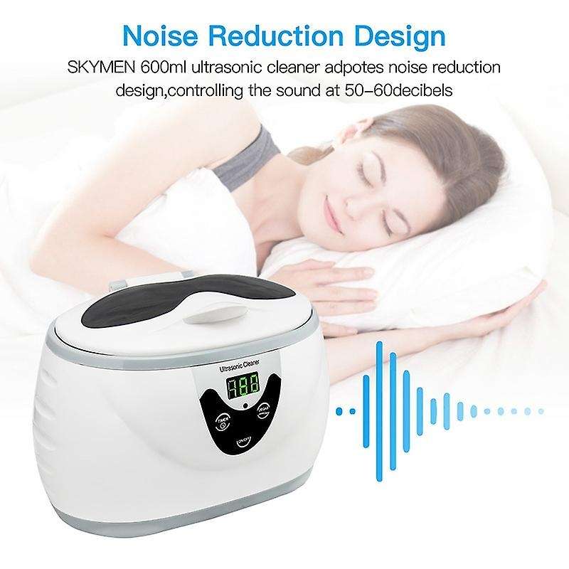 Ultrasonic Jewelry Cleaner Machine 600Ml 40 KHz Professional Cleaner Machine for Eyeglasses Watch Go