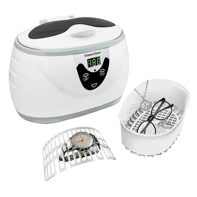 Ultrasonic Jewelry Cleaner Machine 600Ml 40 KHz Professional Cleaner Machine for Eyeglasses Watch Go