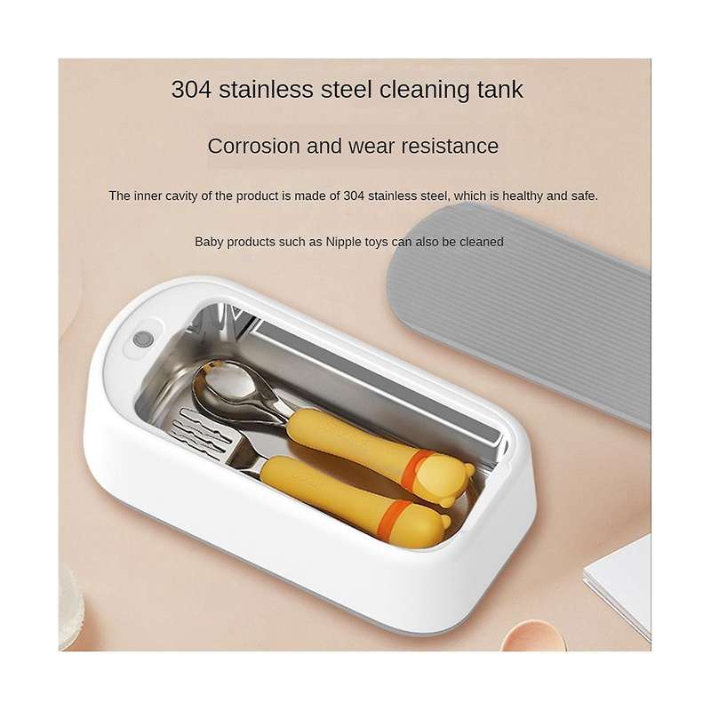 Ultrasonic Jewelry Cleaner,640ml Portable Household Professional Ultrasonic Eyeglasses Cleaning Mac