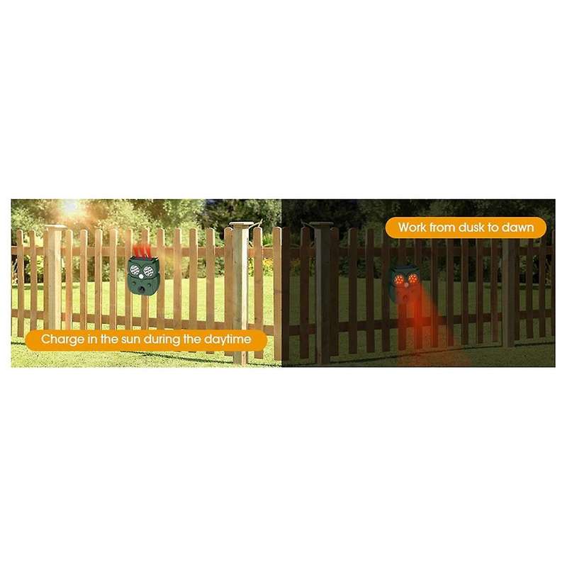 Ultrasonic Mouse Repeller, Outdoor Animal Repeller, High Frequency Bird Repeller