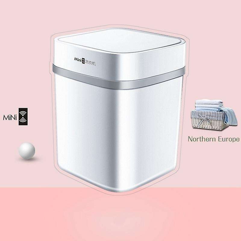 Ultrasonic Turbo 10l Automatic Electric Roller Mini Washing Machine Portable Quick Clean Washing To