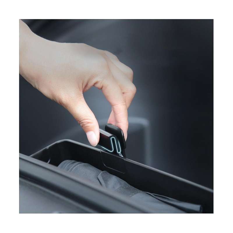Umbrella Storage Box for Model Y 2021-2023 Front Trunk Hook Organizer Holder Car Interior Accessorie