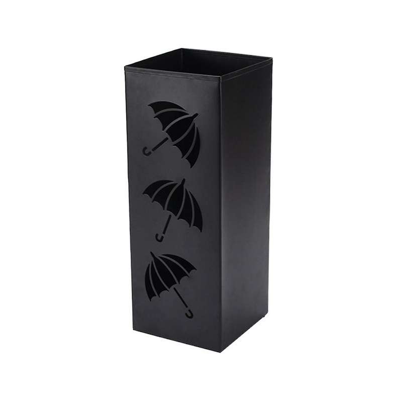 Umbrella Stand Outdoor Design Square Metal Umbrella In Modern Style with Removable Anti-rust Sculpt