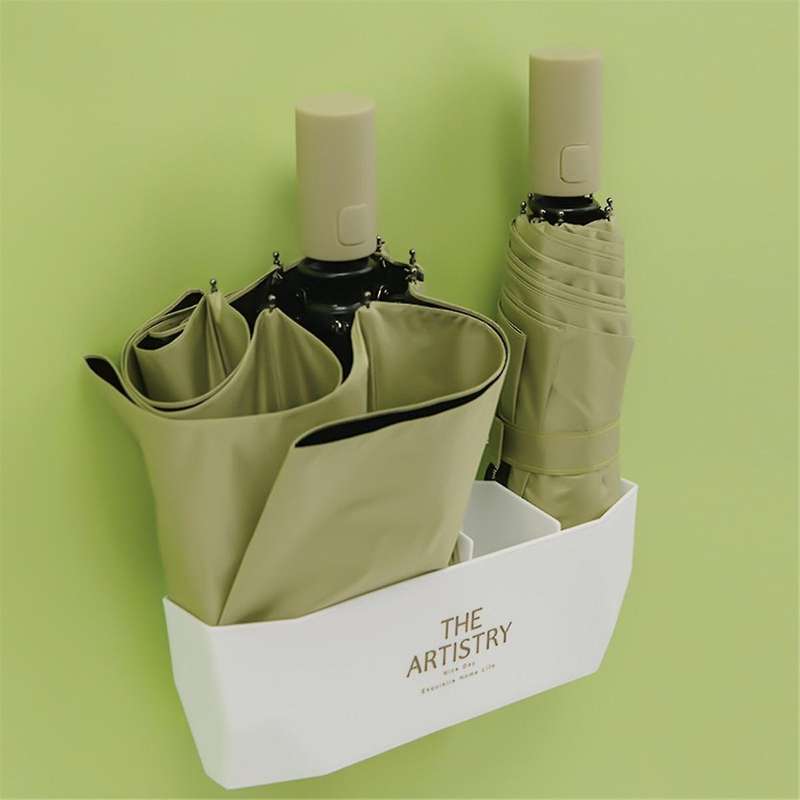 Umbrella Storage Rack, Household Umbrella Double Layer Holder, Space Saving Umbrella Shelf, Free Sta