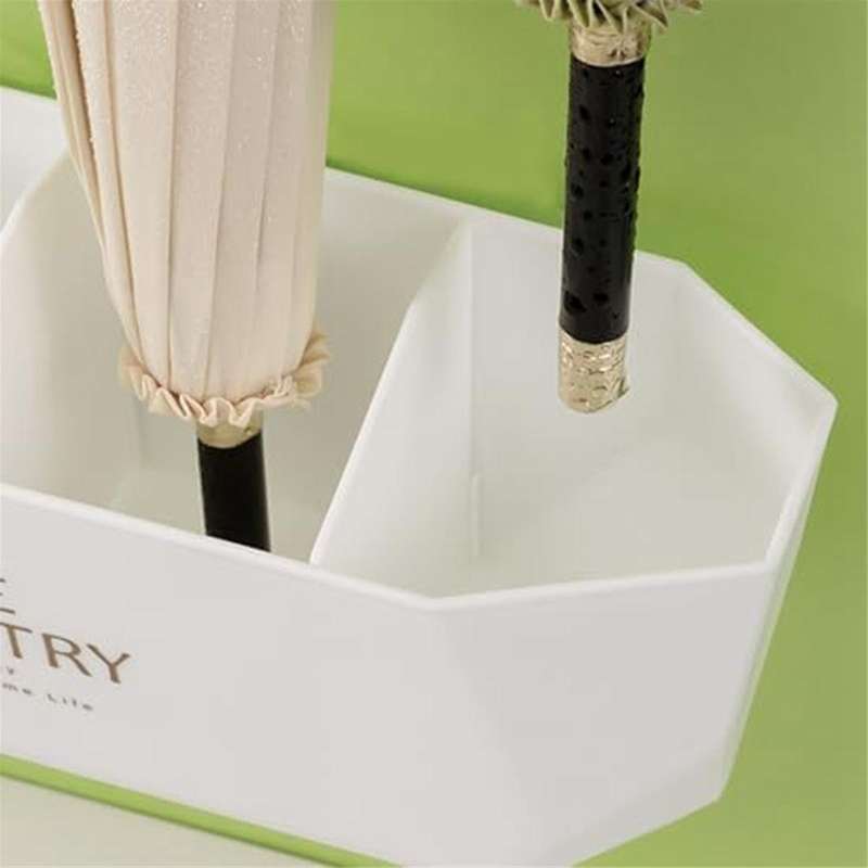 Umbrella Storage Rack, Household Umbrella Double Layer Holder, Space Saving Umbrella Shelf, Free Sta