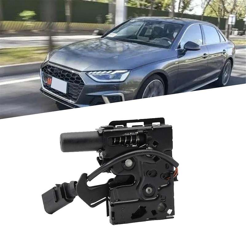 Under Hood Release Lid Lock W/ Switch 8WD823509 for A4 A5 S4 S5 Q5 8WD 823 509 Front Lower Bonnet H
