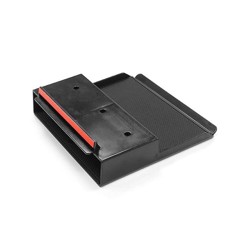 Under Screen Storage Organizer Box for Model Y 2021-2023 Accessories Key Card Gadget Storage Space
