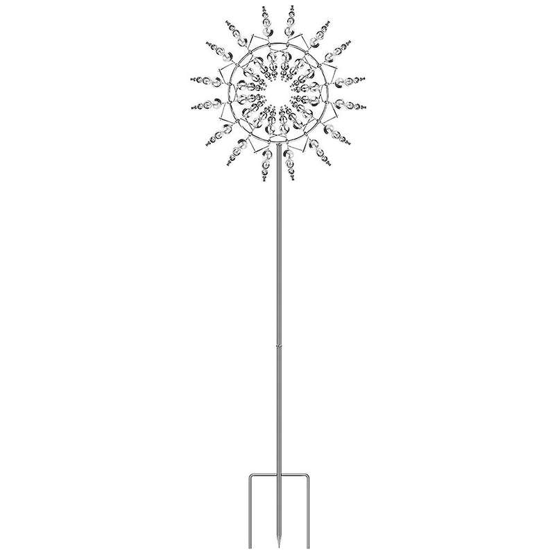 Unique and Magical Metal Windmill Outdoor Dynamic Wind Spinners Wind Catchers Exotic Yard Patio Lawn