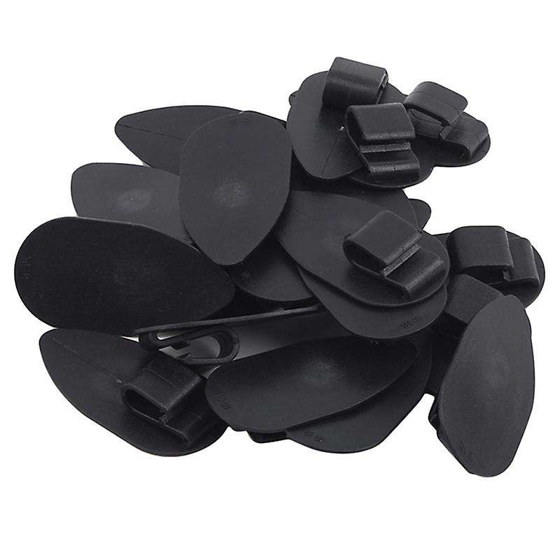 Universal 100PCS Car Floor Mat Clips Fixing Grips Anti Buckle Black Floor Trunk Carpet Liner Mat Ret