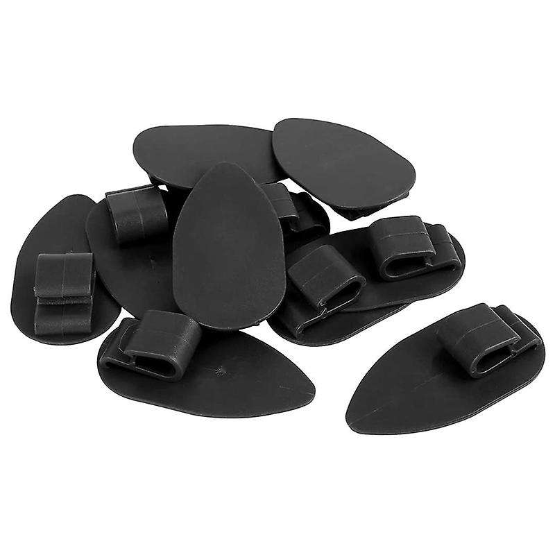 Universal 100PCS Car Floor Mat Clips Fixing Grips Anti Buckle Black Floor Trunk Carpet Liner Mat Ret