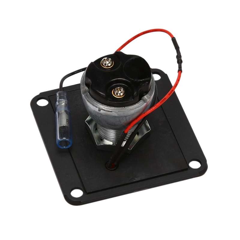 Universal 12V Car Boat Motorcycle Ignition Key Ignition Switch Panel 2Position with 2