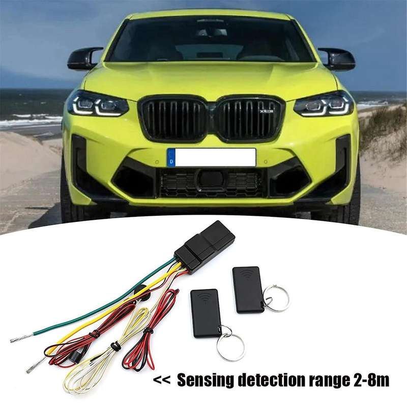 Universal 12V Auto Intelligent Secret Lock Anti-Theft Device 2.4GHz RFID Car Immobilizer Engine Lock