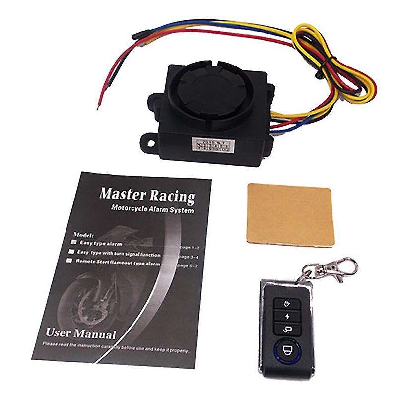Universal 12V Motorcycle Alarm System Bicycle Motorcycle Anti-Theft Security Alarm